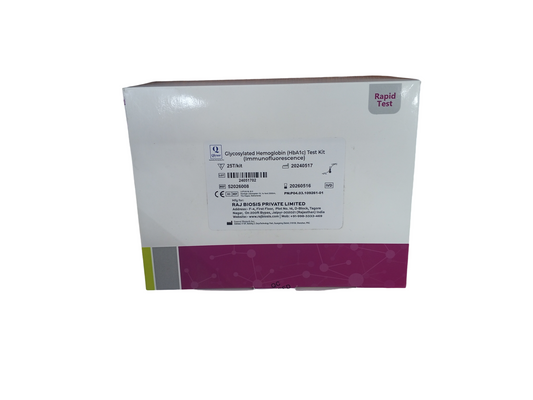 Qlyser HbA1c test kit